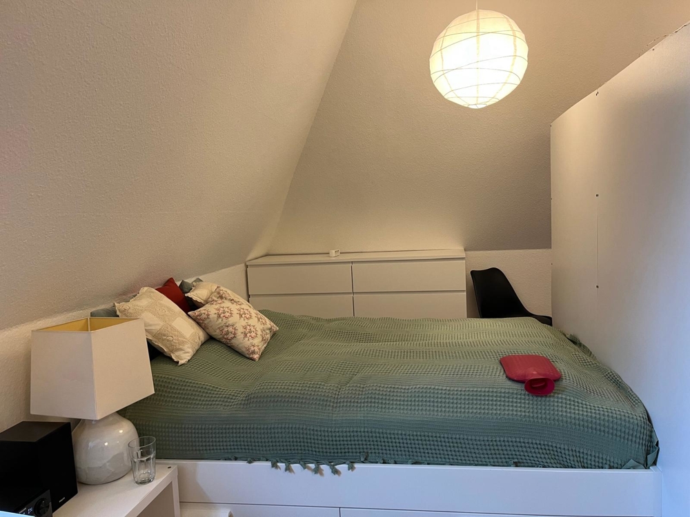 Dachgeschosswohnung in Stadtlage - Wohnen/Schlafen