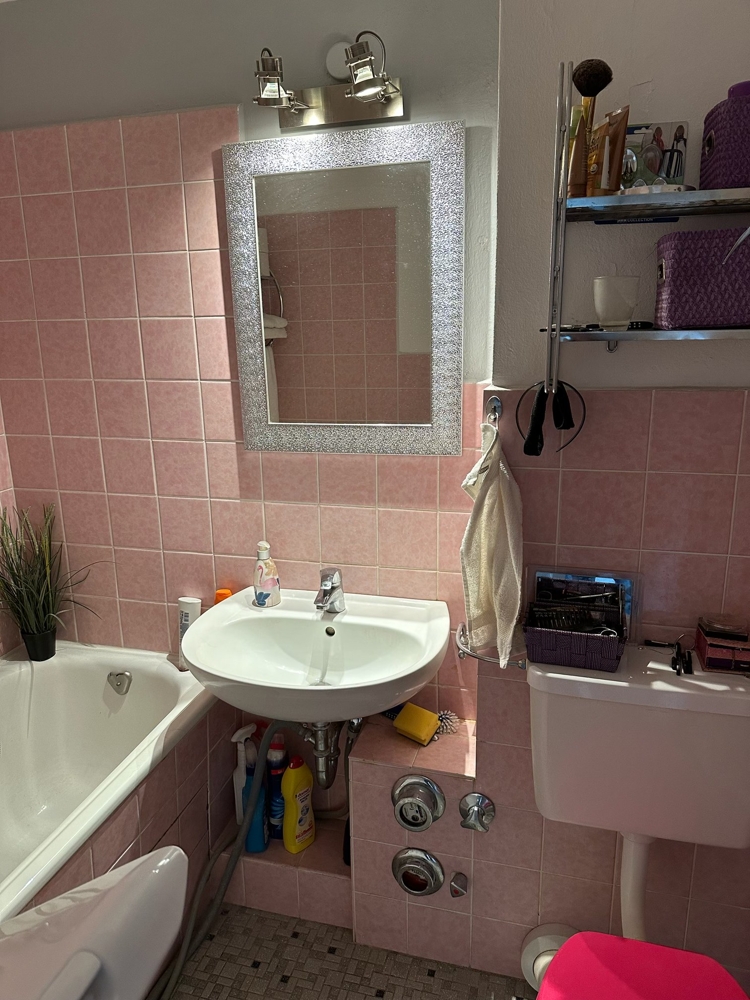 Appartement mit Weitblick am Kreideberg - Badezimmer