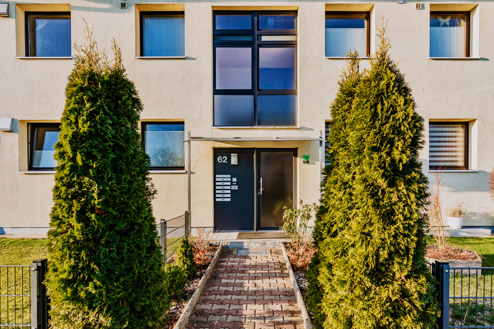 12 Wohnungen in der Hansestadt Lüneburg: Besonders energieeffizient und komplett vermietet! - Eingangsbereich