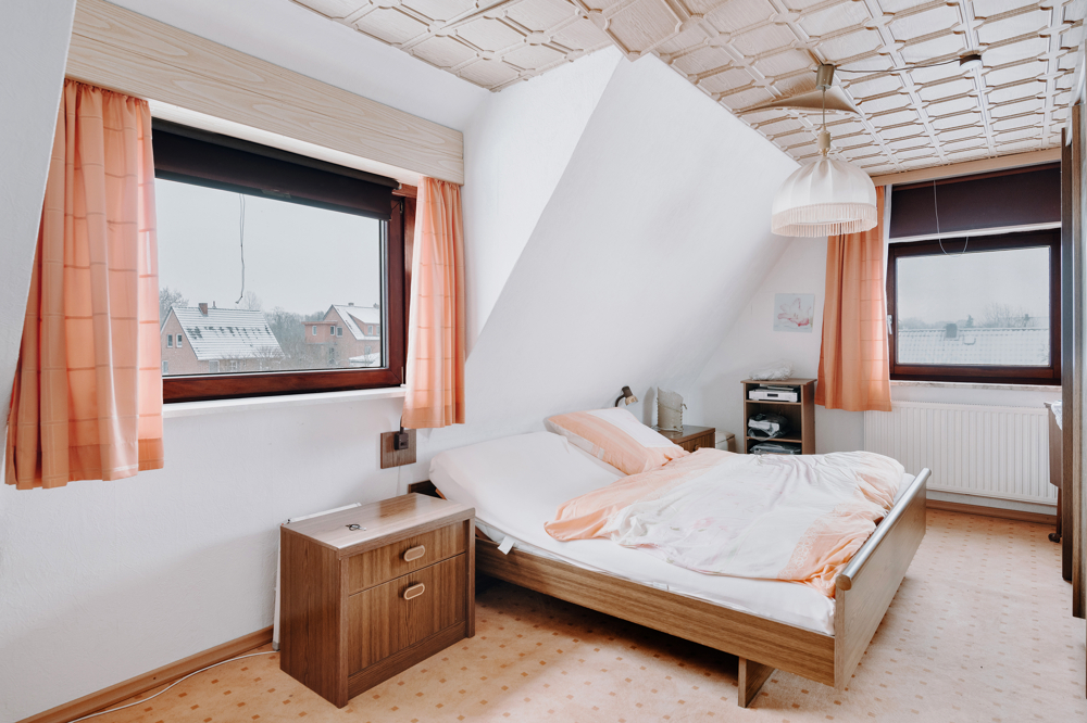 Gemütliches Zuhause mit großem Erbpacht-Grundstück in Hohnstorf - Schlafzimmer