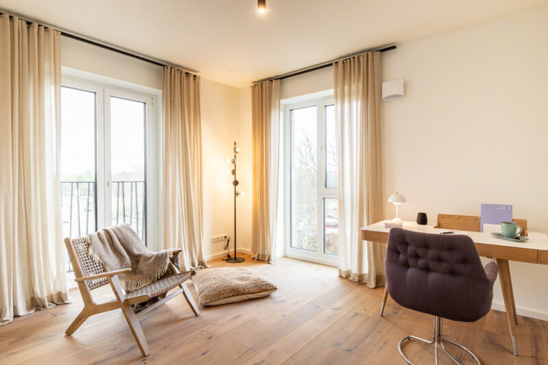 LÜNEBURG: ROTEN BLEICHER Neubauprojekt. - Musterwohnung-Arbeitszimmer-800x533