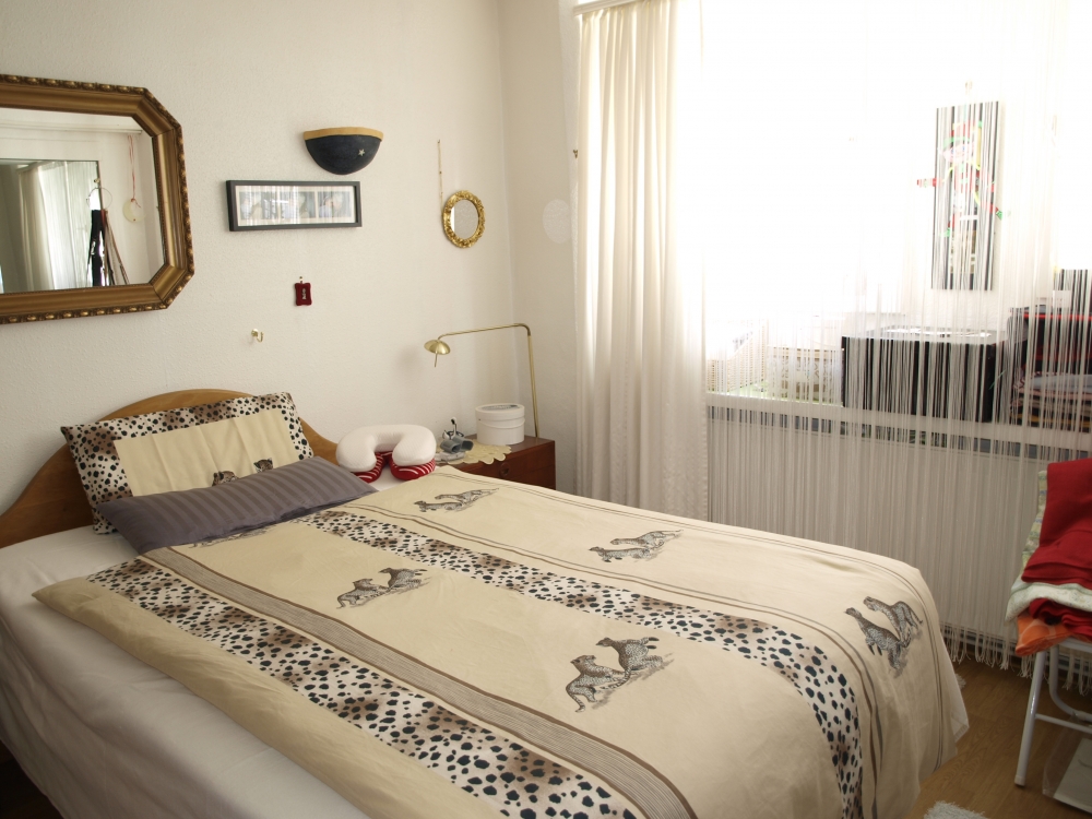 City-Altbau-Wohnung - Schlafzimmer