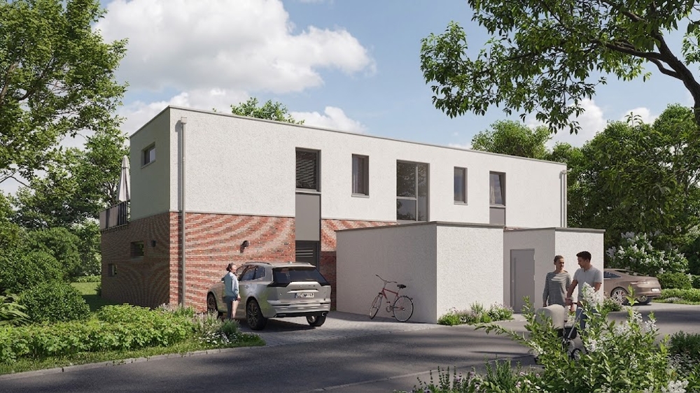 Penthouse mit großer Sonnen-Dachterrasse - Ansicht Eingang