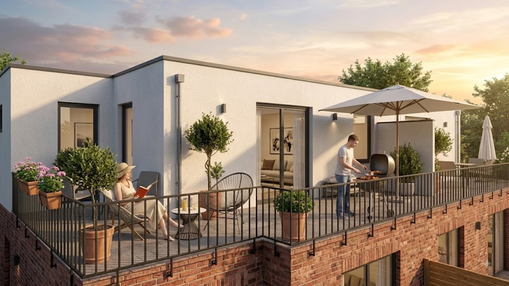 Dachterrasse