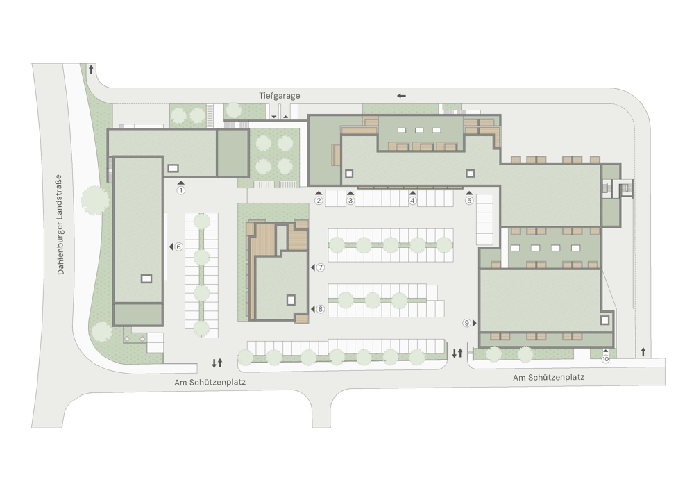 Moderne Eleganz trifft Wohnkomfort – 2 Zimmer mit sonnigem Balkon - Lageplan