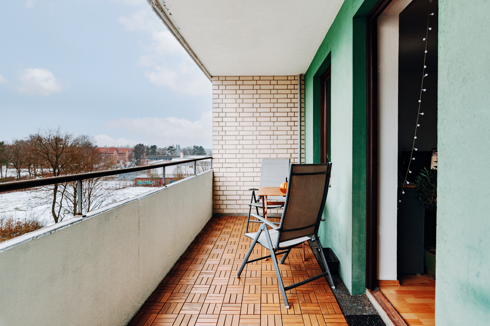 Solide Kapitalanlage: Moderne innenstadtnahe 2‑Zimmer‑Wohnung - Balkon