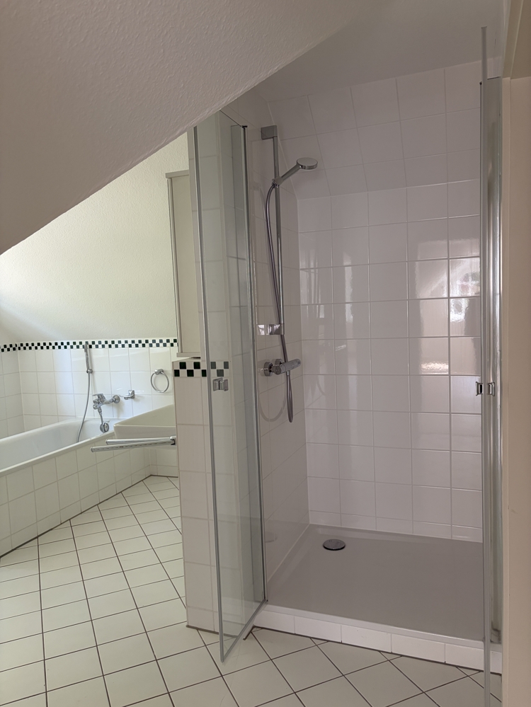 Neues gemütliches Zuhause - Dusche+Wanne