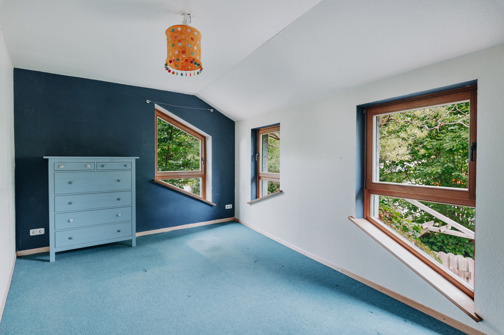 Nachhaltiges Reihenendhaus mit viel Charakter - Schlafzimmer