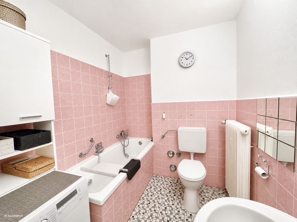 Vermietete 5-Zimmer-Wohnung auf dem Kreideberg - Wannenbad