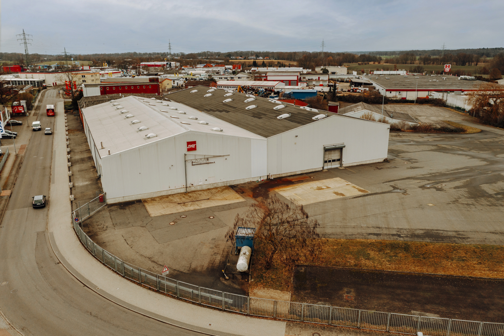 * Großzügiges Gewerbegrundstück mit Lagerhalle * - DJI_0158
