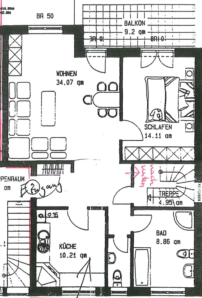 Neues Zuhause mit Balkon, Terrasse und Garten - Erdgeschoss