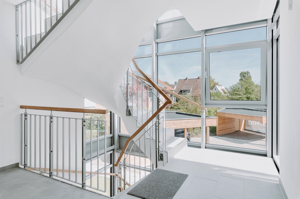 Barrierefreies Zuhause zwischen Kreidebergsee und City - Treppenhaus