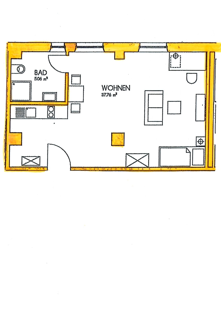 Wohnen im Speicherquartier - Grundriss DvS