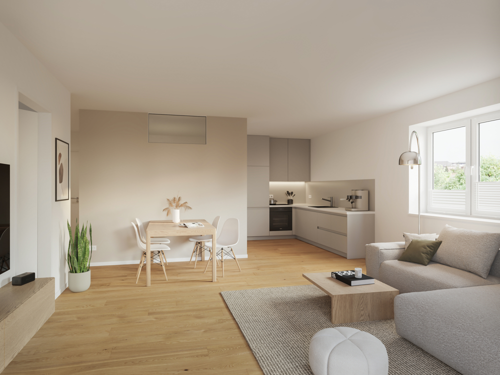 Eleganz trifft Funktionalität – Exklusive 3-Zimmer-Wohnung im Neubau - LUCIA_LIVING_