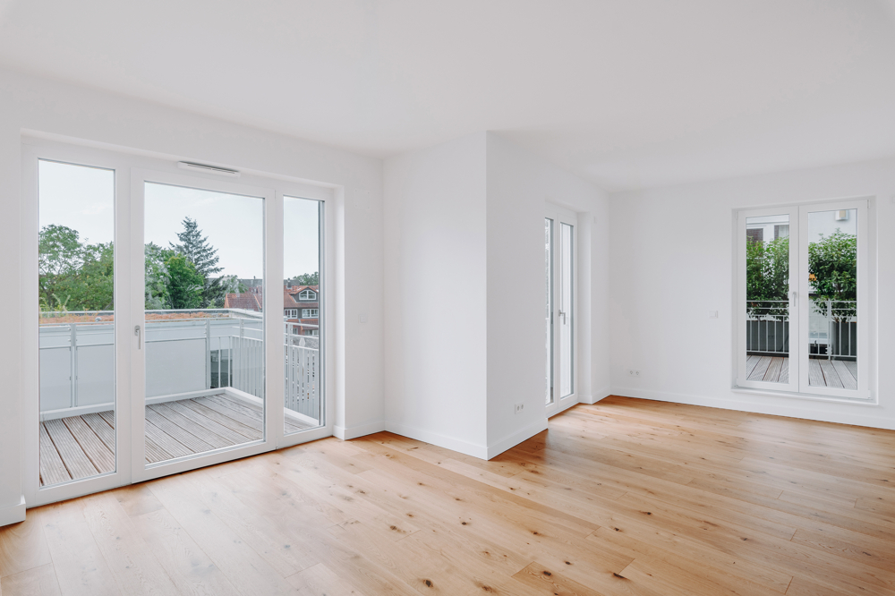 Über den Dächern der Stadt! - Wohnzimmer