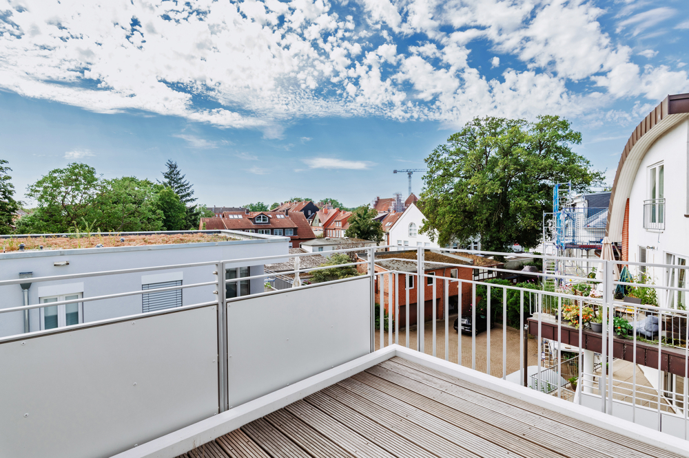 Über den Dächern der Stadt! - 2. Balkon