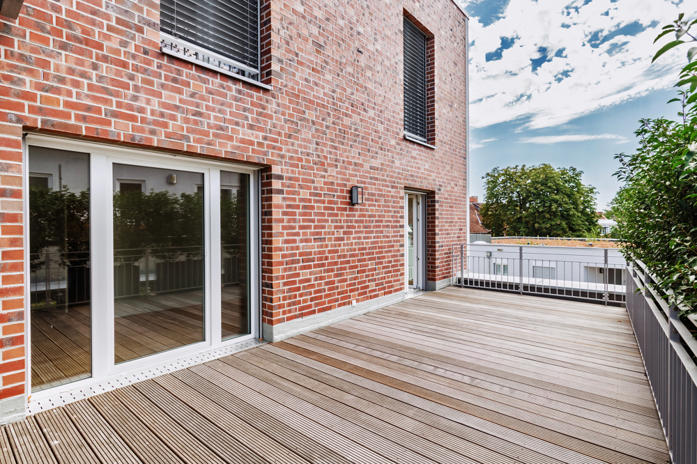 Über den Dächern der Stadt! - Dachterrasse