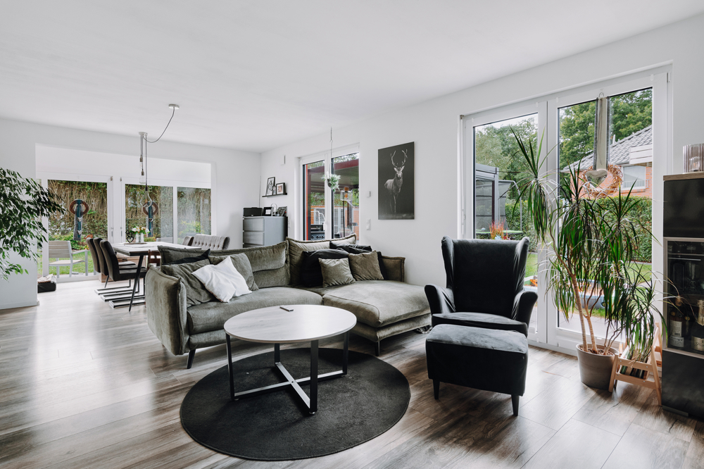 Modernes Wohnglück mit Wintergarten in Boltersen - Wohnen