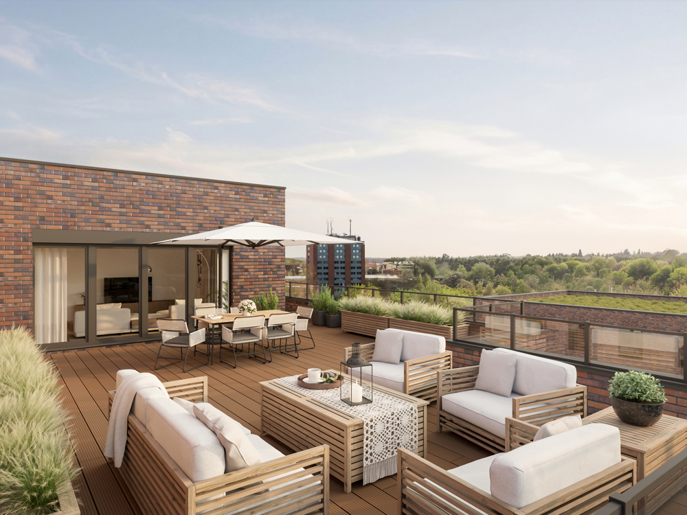 Provisionsfrei ins neue Zuhause – Exklusive 3-Zimmer-Wohnung mit Balkon - LUCIA_LIVING