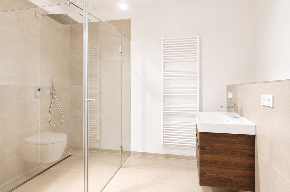 Exklusives Penthouse im Zentrum: 2 Dachterrassen & Aufzug - Badezimmer