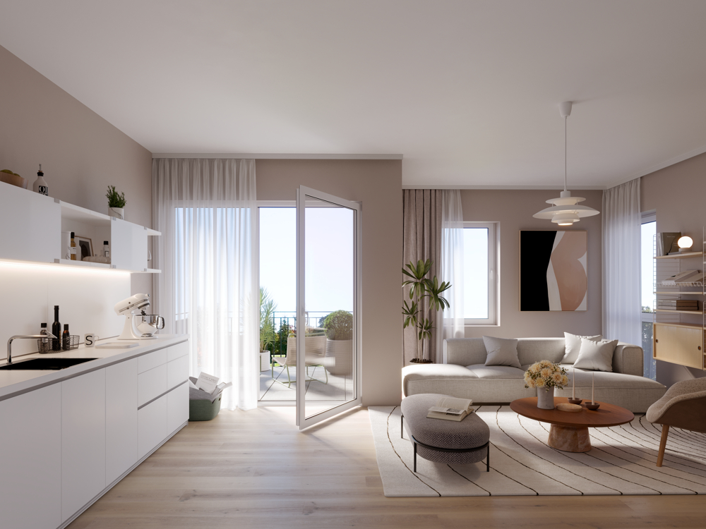 PROVISIONSFREI! Moderne 101 m² Maisonette mit Sonnenbalkon - Wohnen