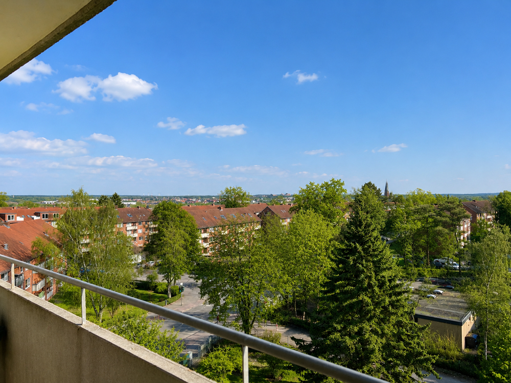 Appartement mit Weitblick - Blick vom Balkon