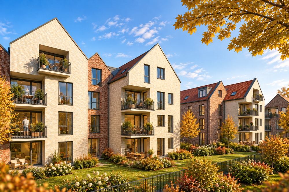 Hochwertige Terrassenwohnung mitten in der Stadt - Ansicht