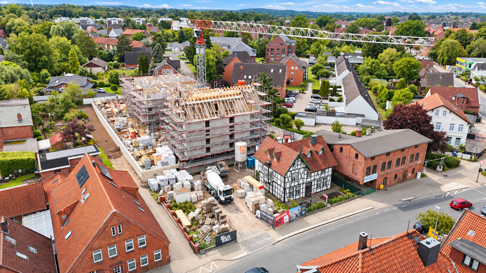 Hochwertige Terrassenwohnung mitten in der Stadt - Bau