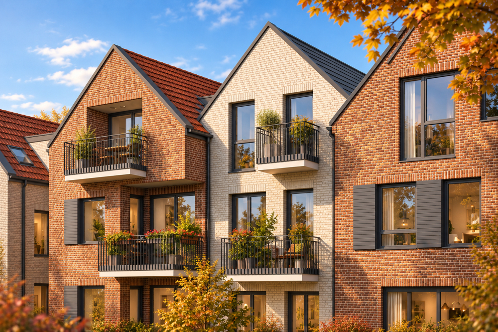 Hochwertige Terrassenwohnung mitten in der Stadt - Hausansicht