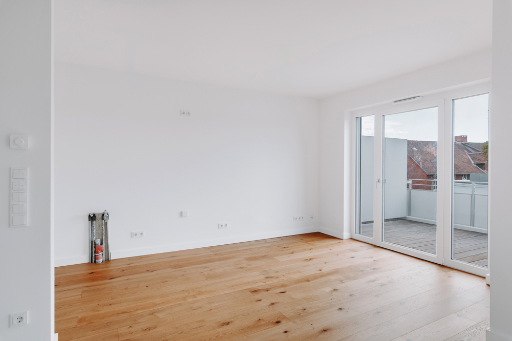 Stadtwohnung mit großer Dachterrasse! - Wohnzimmer