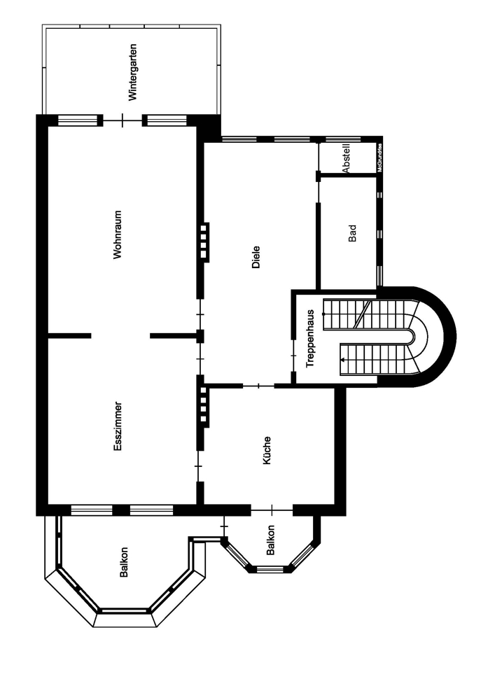 Charaktervolles Schmuckstück für Wohnen & Gewerbe - 1. Obergeschoss